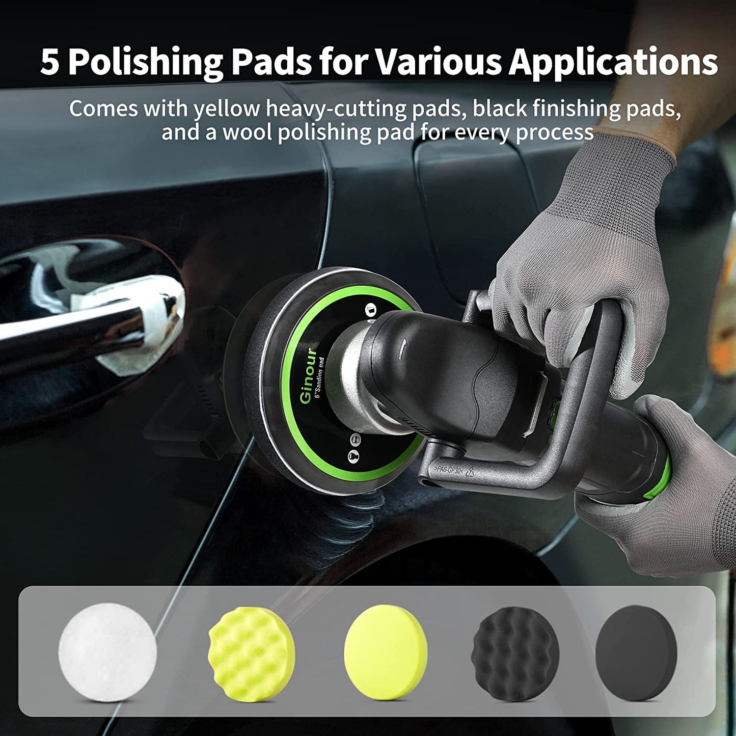 6 inch Dual Action Polisher for Car Detailing